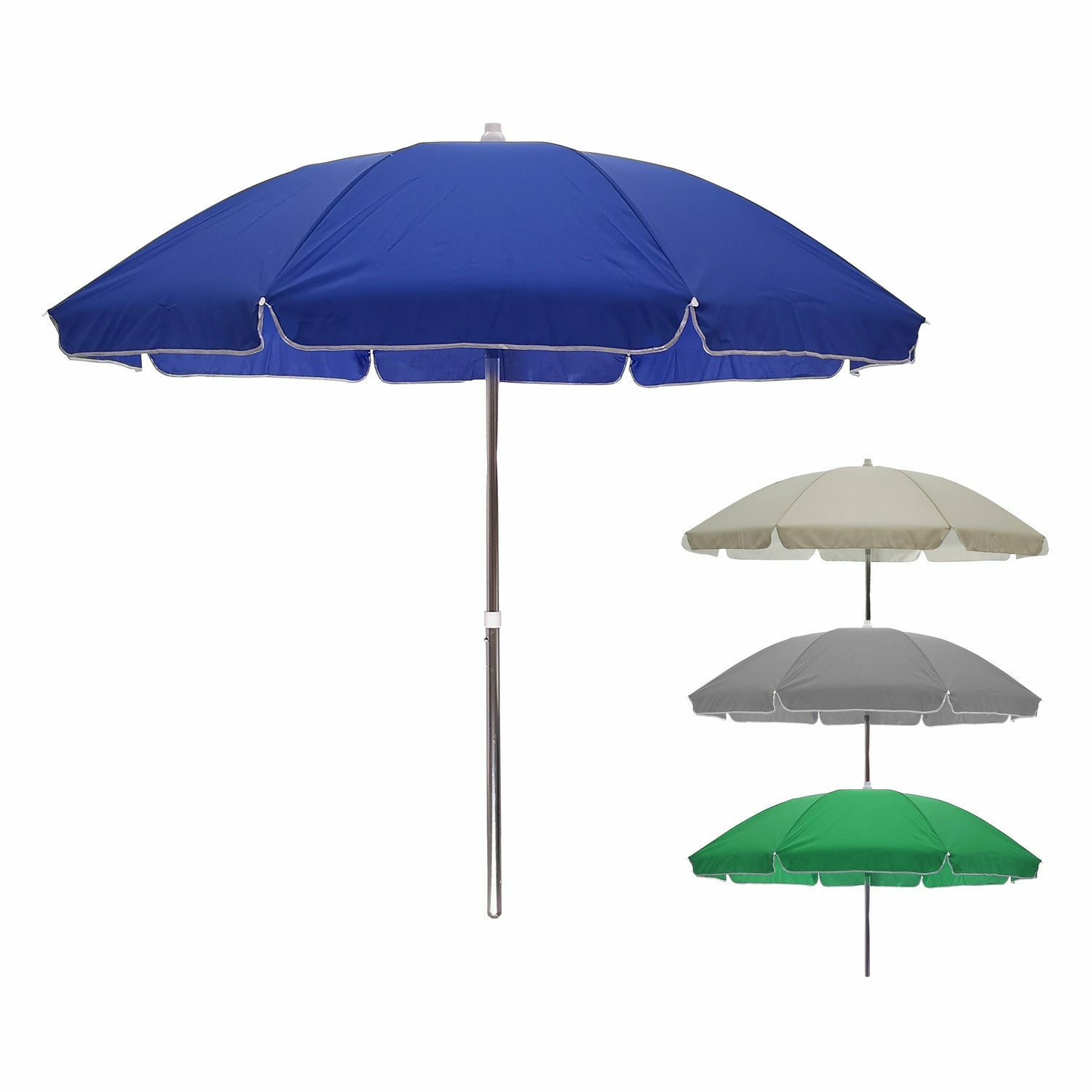VESTIAMO CASA MARE - Ombrellone Mare in alluminio diametro 220cm con snodo